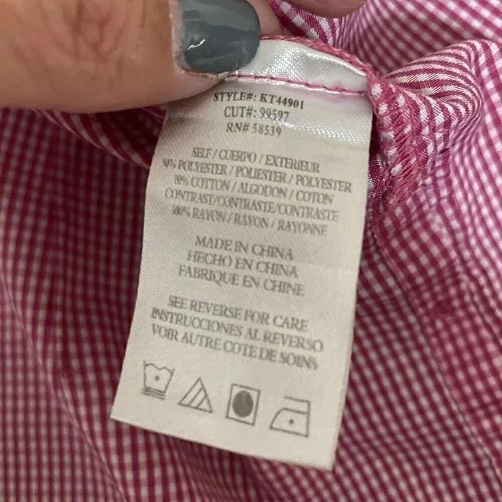 💜 kut from the Kloth Checked Button Up Shirt - Picture 6 of 9